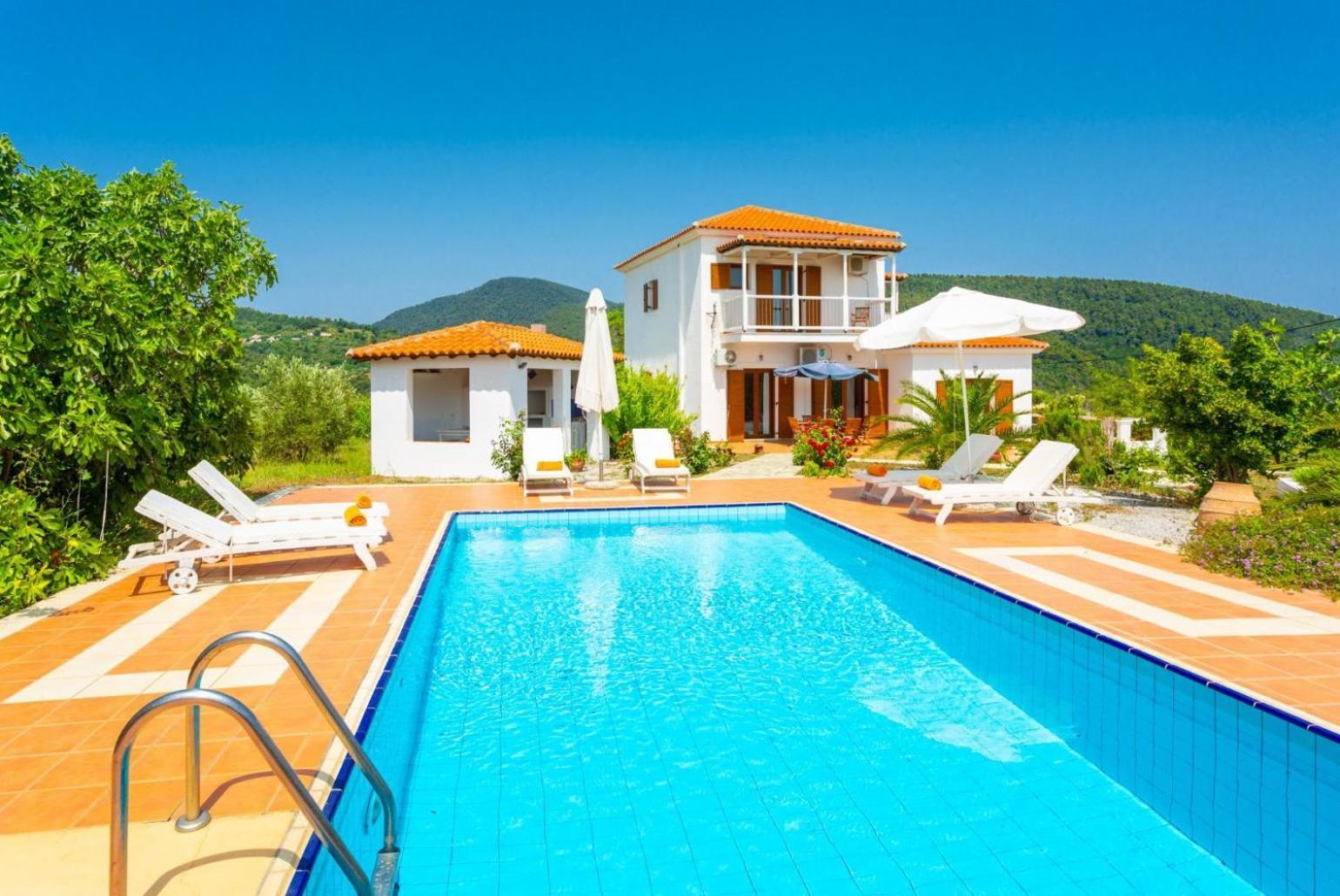 Villa Glafki Panormos  Екстер'єр фото