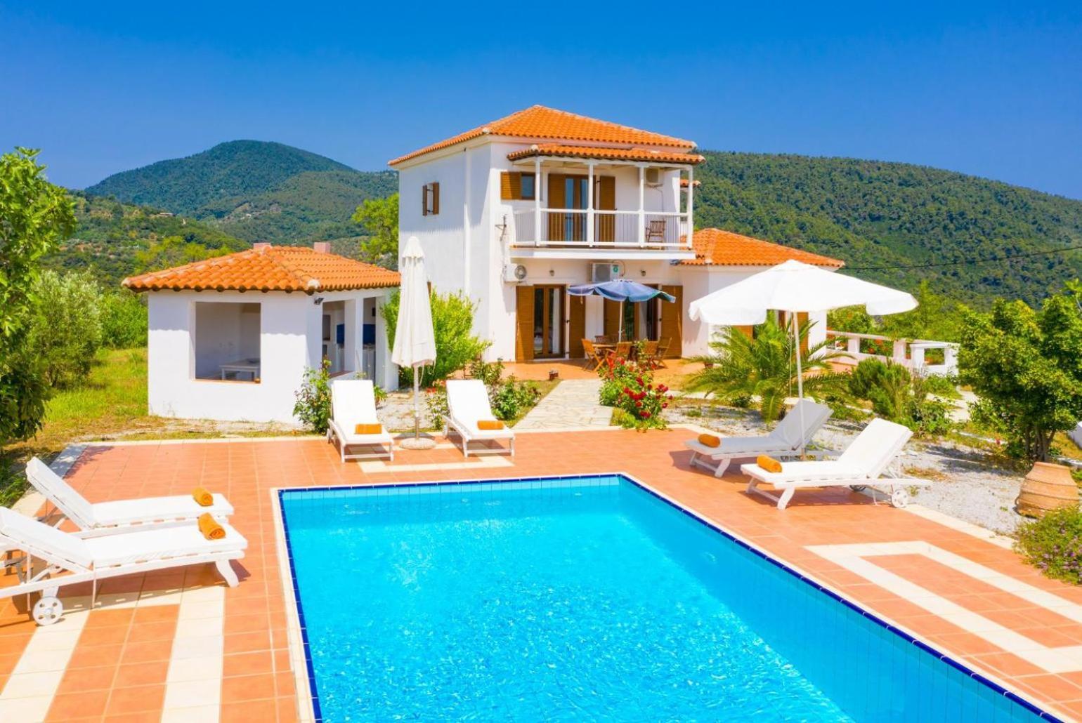 Villa Glafki Panormos  Екстер'єр фото