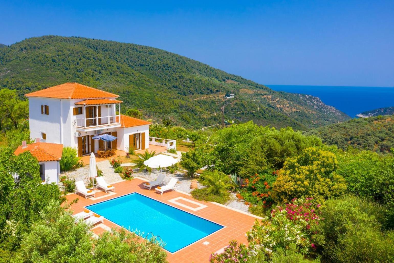 Villa Glafki Panormos  Екстер'єр фото